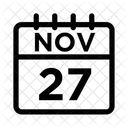 27 de noviembre  Icono
