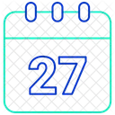 Dia Fecha Calendario Icono