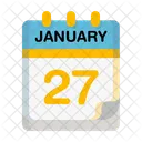 Hora Y Fecha Fecha Del Calendario Evento Icono