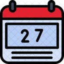 Calendario Horario Tiempo Icono
