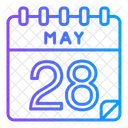 28 de maio  Ícone