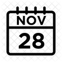28 de noviembre  Icono