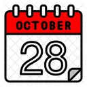 Octubre Icono