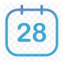 Calendario Fecha Horario Icono