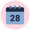 Day Date Calendar Icon