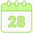 Day Date Calendar Icon