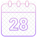 Dia Fecha Calendario Icono