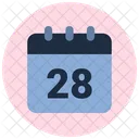 Dia Fecha Calendario Icono