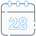 Dia Fecha Calendario Icono