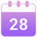Dia Fecha Calendario Icono