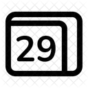 Calendario Data Programacao Ícone