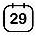 Calendario Data Programacao Ícone
