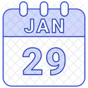 29 de enero  Icono