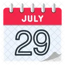 29 de julho  Ícone