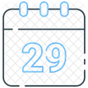 Day Date Calendar Icon