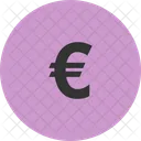 Moneda Simbolo Euro Icono