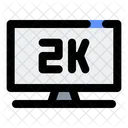 2k Fernseher  Symbol