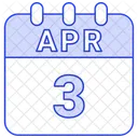 3 April  Icon