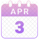 3 April  Icon