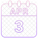 3 April  Icon