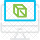 3 D Design Three Dimensional Icon