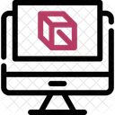 3 D Design Three Dimensional Icon