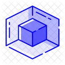 3 D 3 D Cube 3 D Model Icon