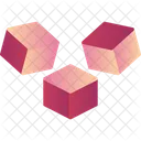 3 D Cube Box Icon