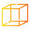 3 D Cube Geometrical Icon