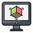 3 D  Icon