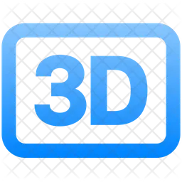 3 D  Icon