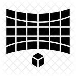 3 D Background  Icon