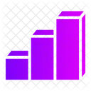 3D-Balkendiagramm  Symbol