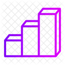 3D-Balkendiagramm  Symbol