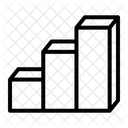 3D-Balkendiagramm  Symbol