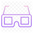 3D-Brille  Symbol