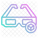 3D-Brille  Symbol