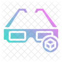 3D-Brille  Symbol