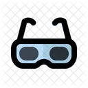 3 D Brille Unterhaltung Film Icon