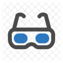 3D-Brille  Symbol