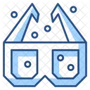 3D-Brille  Symbol