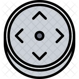 3 D Button  Icon