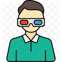 3 D Cinema  Icon