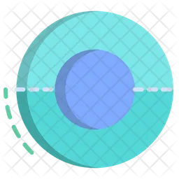 3 D Circle  Icon