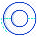 3 D Circle  Icon
