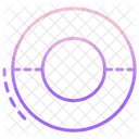3 D Circle  Icon