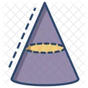 3 D Cone  Icon