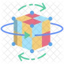 D Cube Icon