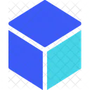 3 D Cube 3 D Modeling 3 D Design Icon