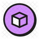 3 D Cube Component Ui Icône